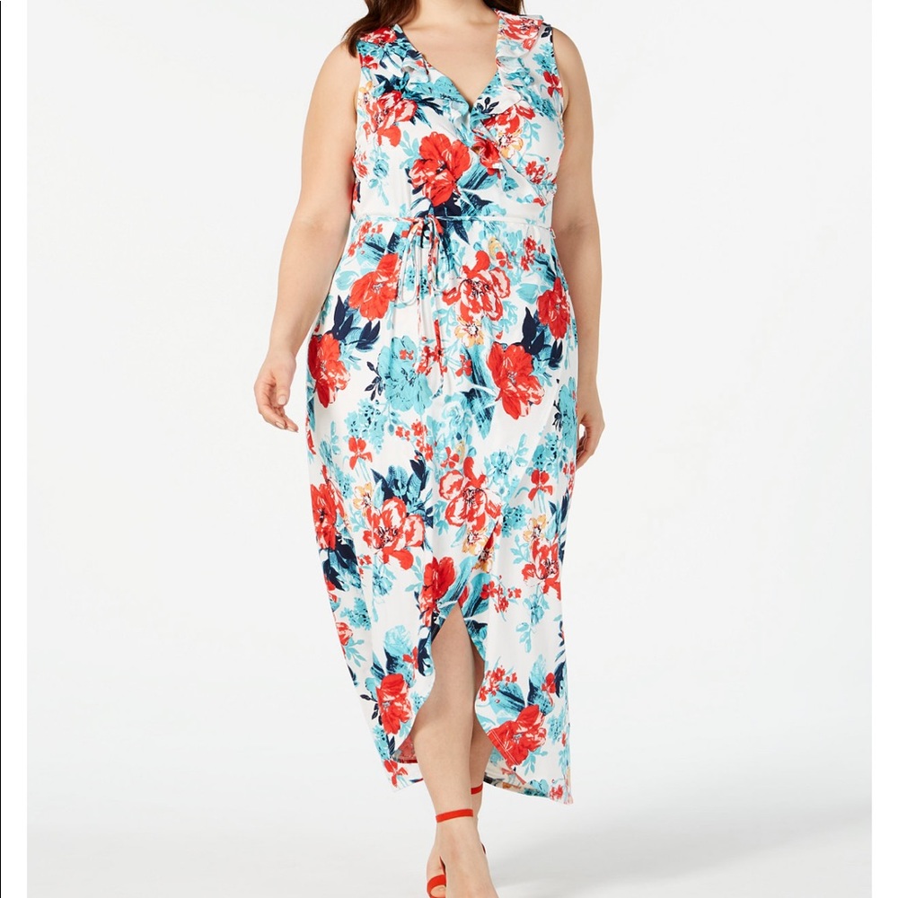 Love Squared Printed High-Low Maxi Dress 👗!!!!